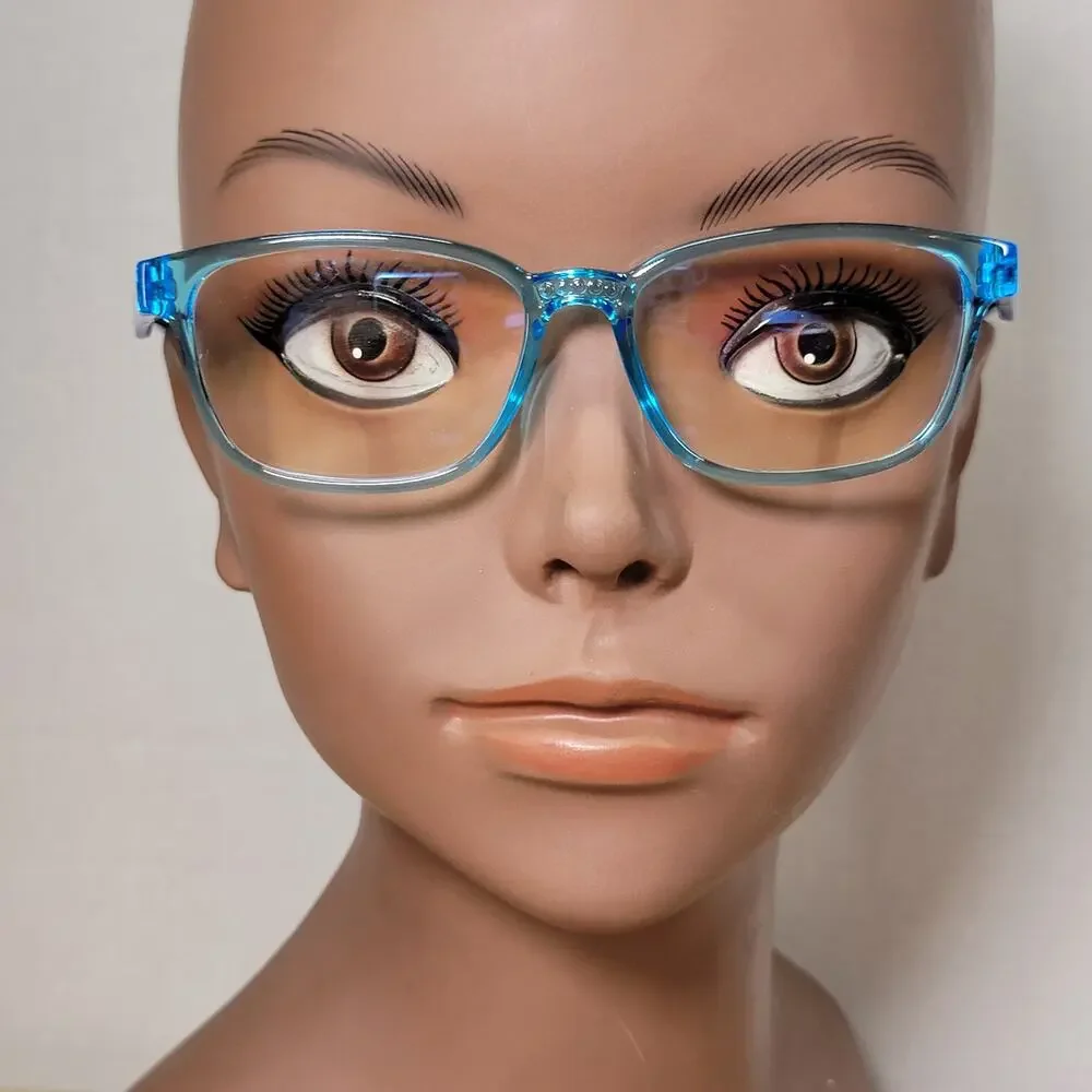 Ahxll Kids Blue Light Blocking Glasses w/ Flex Frame & Blue Light Tester